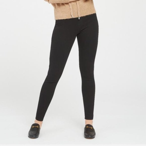 Spanx Jean-ish black ankle leggings new XS 0 - Picture 1 of 5